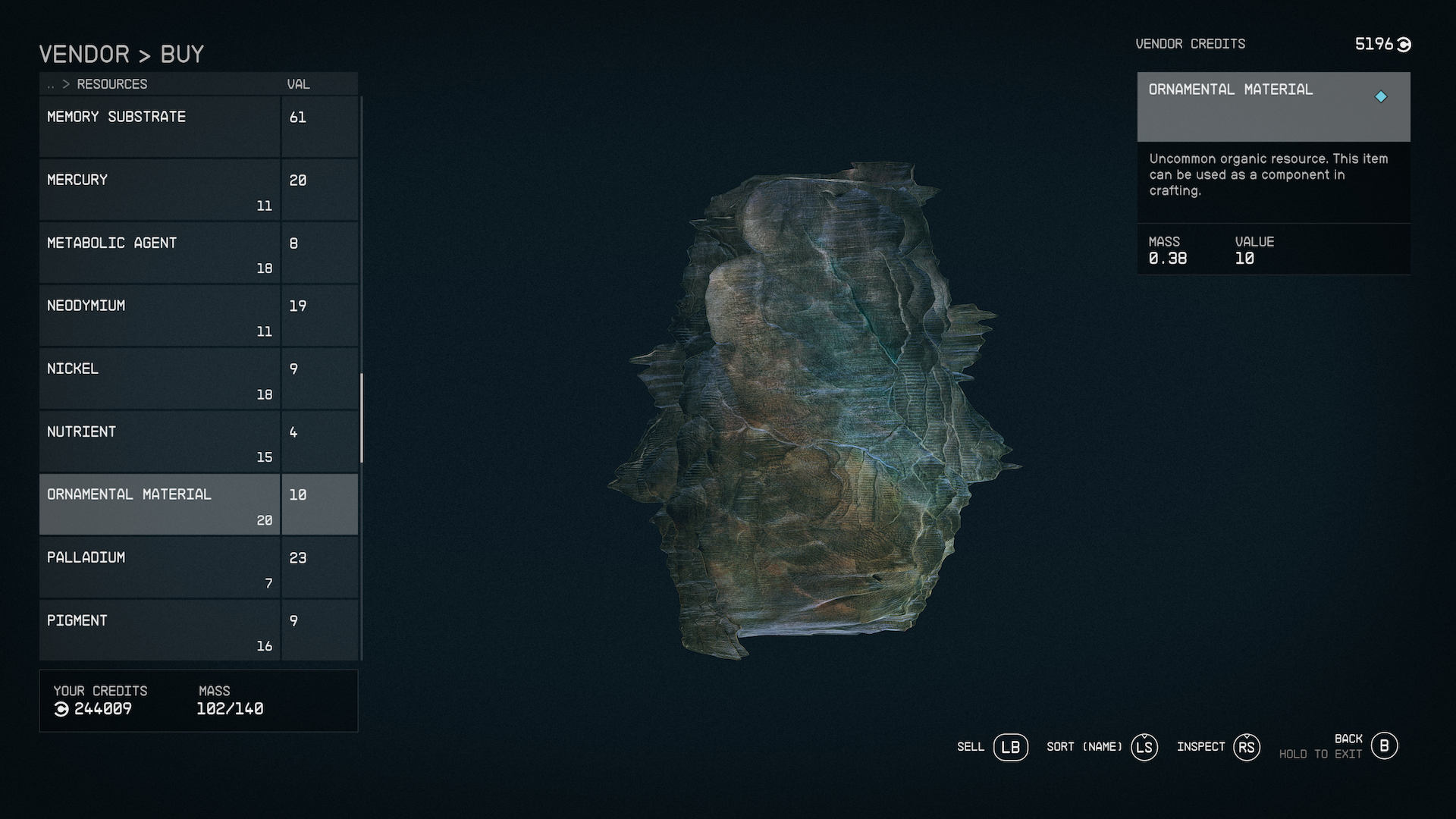 Starfield: Where to find &ldquo;Ornamental&rdquo; | VG247
