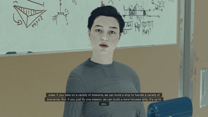 Jules Degante gives you side missions for securing a new ship in Starfield.