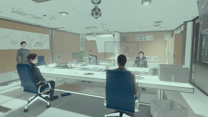 The Stroud-Eklund Staryard research and development team in Starfield.