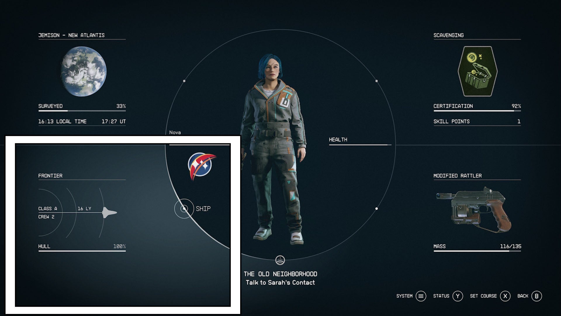 Starfield Help Menu How to access Ship Storage in Starfield | Eurogamer.net