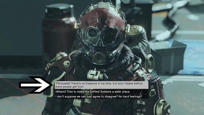 starfield persuade option in conversation