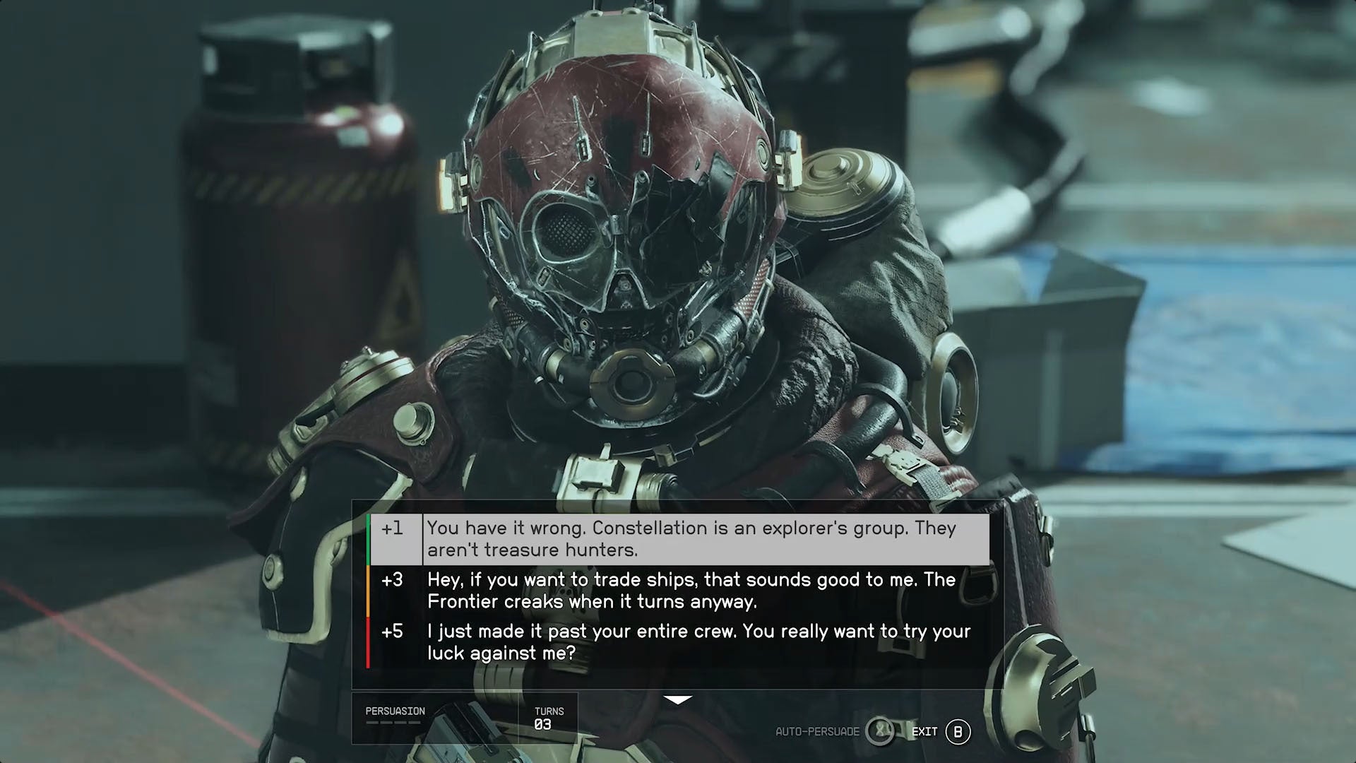 starfield persuasion menu