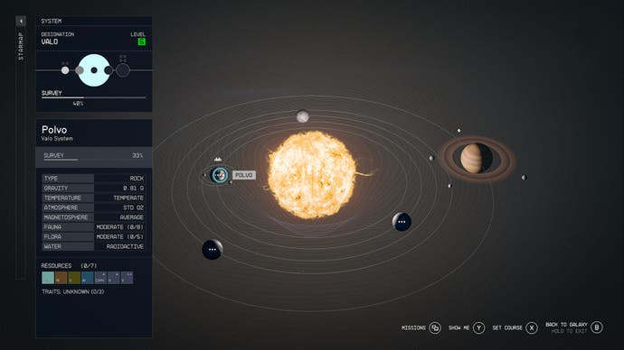 starfield polvo location on star map of valo system