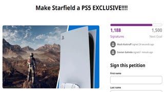 Petição pede Starfield como exclusivo PlayStation 5