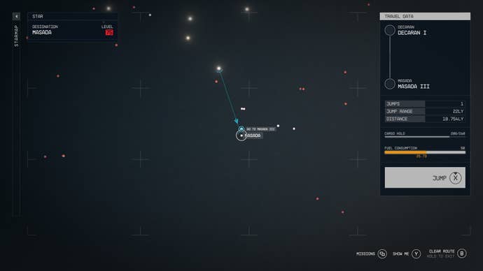 The journey to Masada III reveals details on how to reach the planet in the data menu in Starfield.
