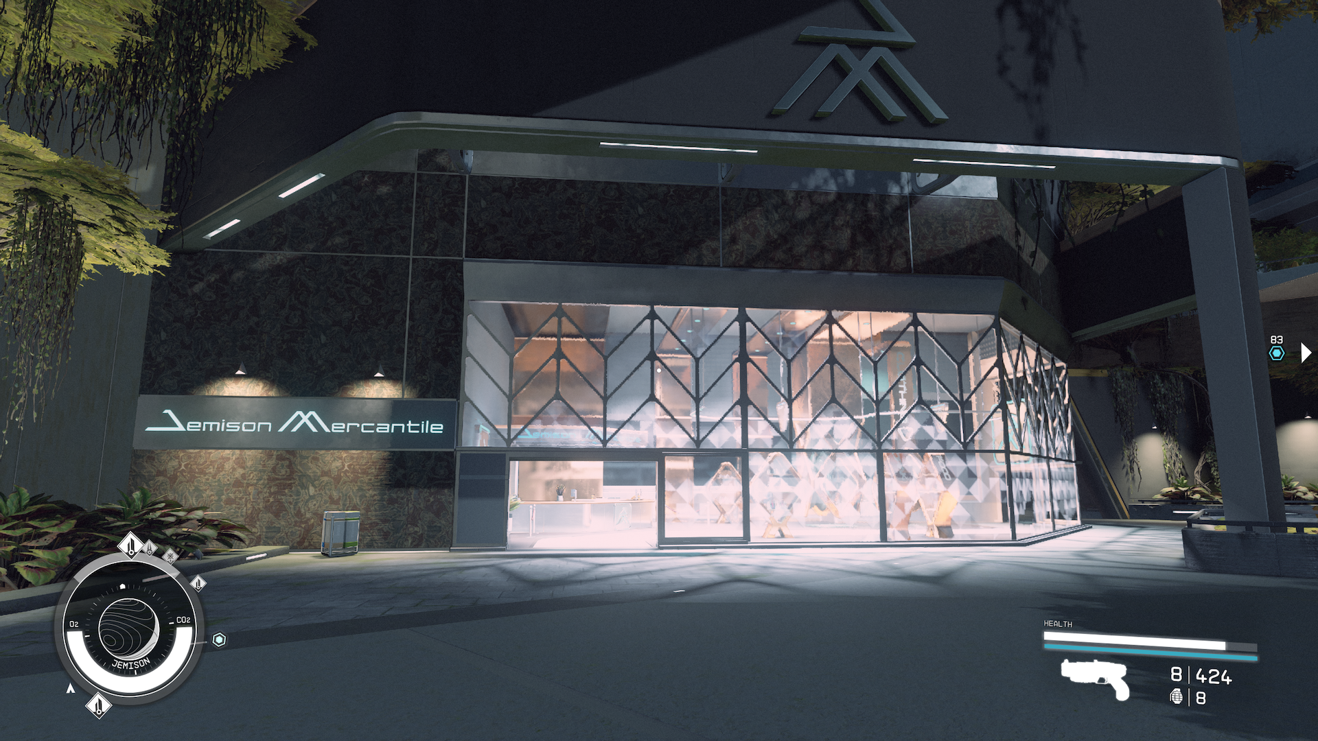 Jemison Mercantile, a large store in New Atlantis in Starfield