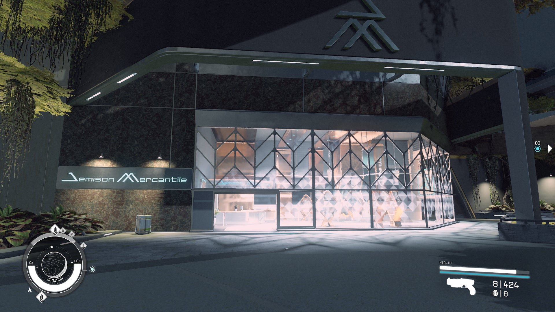 Jemison Mercantile, a large store in New Atlantis in Starfield - 3