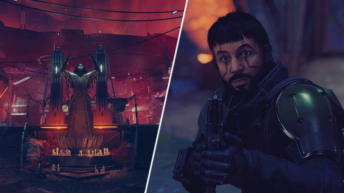 A House Va’ruun member looking surprised in Starfield Shattered Space.