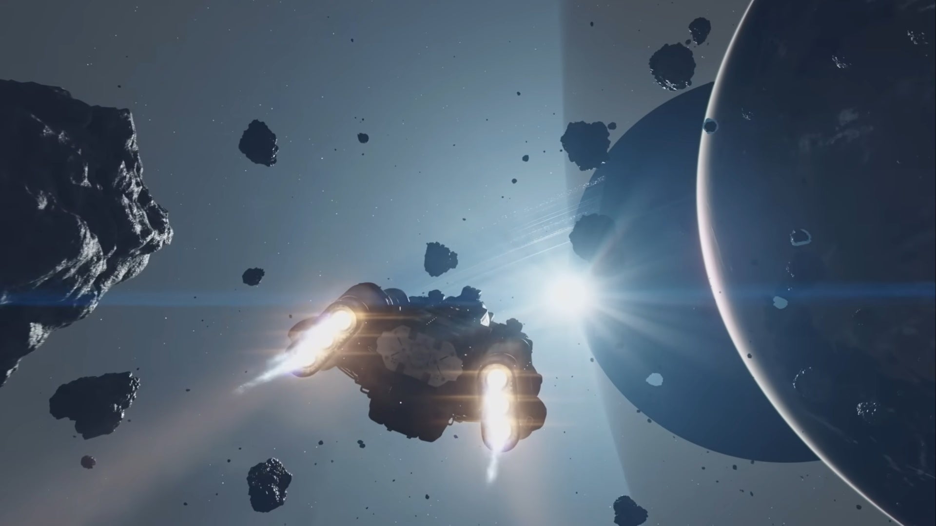 starfield ship mid-flight from 2023 direct