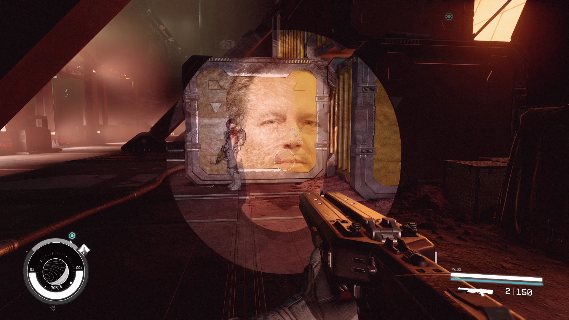 Phil Spencer in a Starfield flashlight