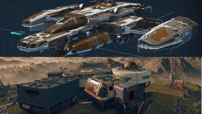 starfield star eagle and outpost