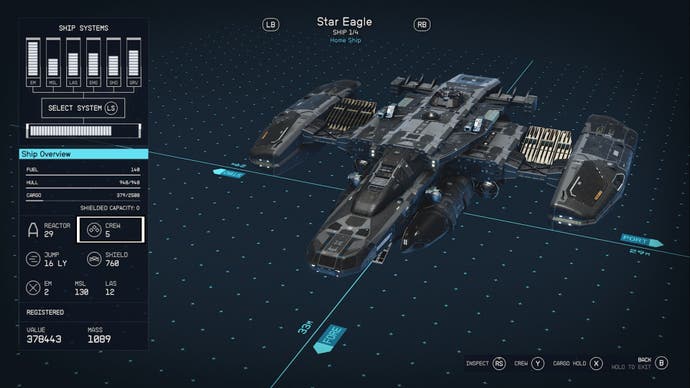 starfield star eagle ship overview crew capacity