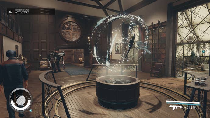 Artifact collection at The Lodge in Starfield.