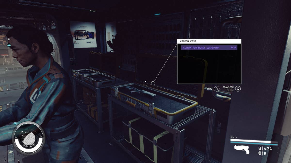Where to store items in Starfield | VG247
