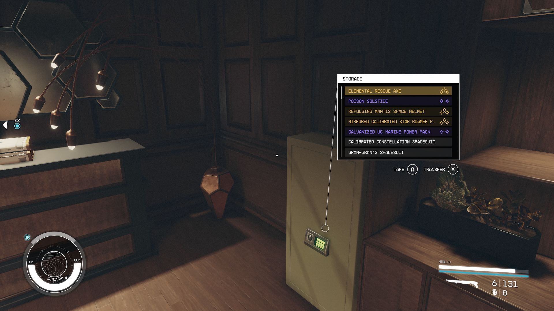 Where to store items in Starfield | VG247
