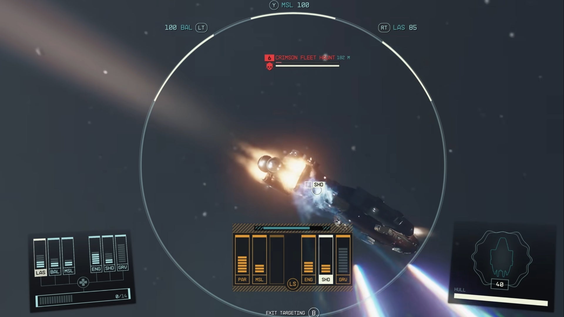 starfield targeting control systems skill in action ship combat
