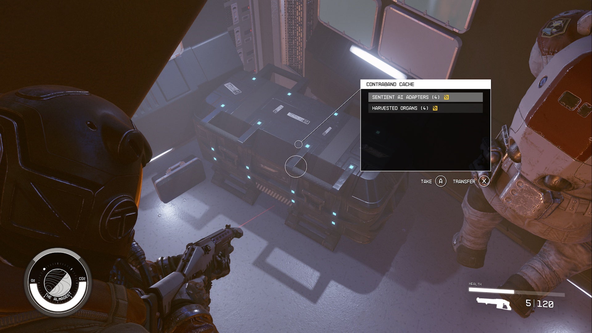 starfield the almagest jackpot vault contraband crate