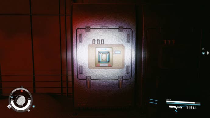 A power cell lights up in the generator giving players access to NASA in Starfield.