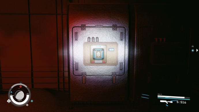 A power cell lights up in the generator giving players access to NASA in Starfield.