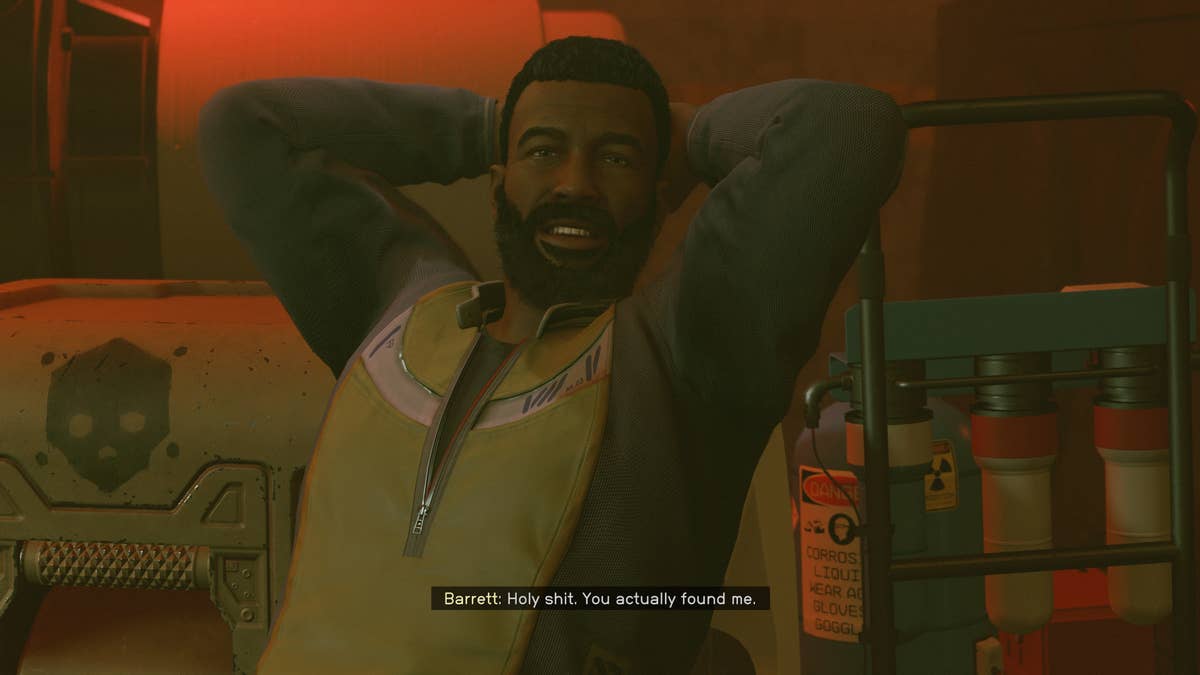 Starfield Back to Vectera walkthrough: How to save Barrett | Rock