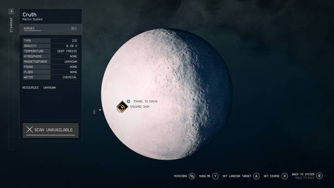 Alternate planet revealed in emergency transmission for fast travel to find Barrett and Heller in Starfield.