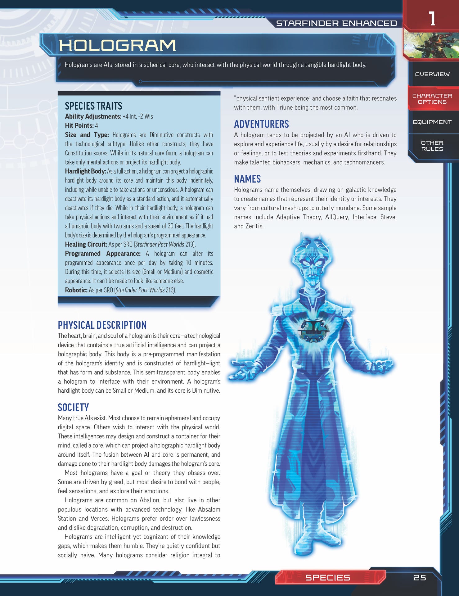 Starfinder Custom Races Starfinder Enhanced’s new species will let you play as an ewok-like ...