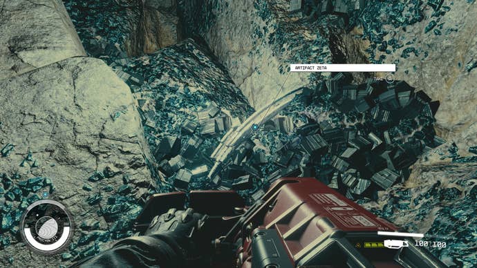 Artifact Zeta is obtained during the Into the Unknown mission in Starfield.