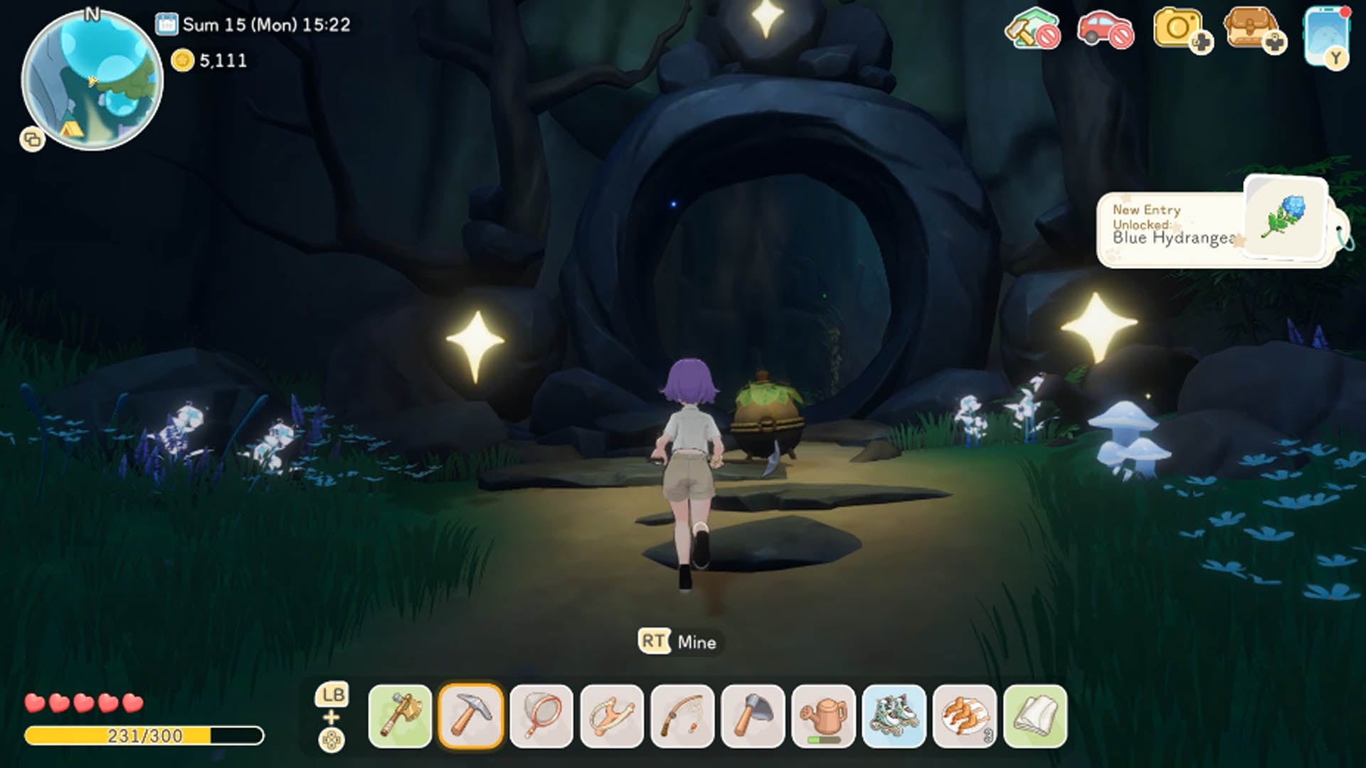 Starsand Island Moonlit Forest walkthrough | Eurogamer.net