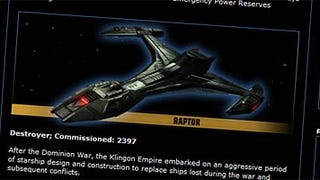 Klingon Raptor ship class unveiled for Star Trek Online 