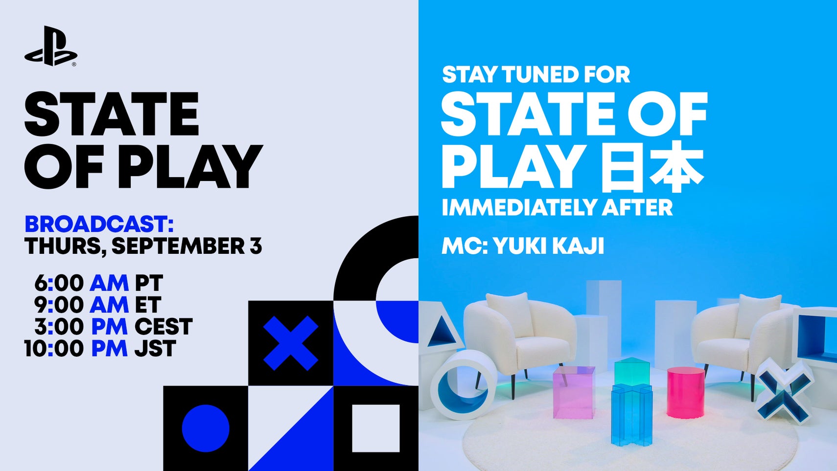 Sony's next PlayStation State of Play coming this Thursday, followed by a Japan and Asia-dedicated showcase