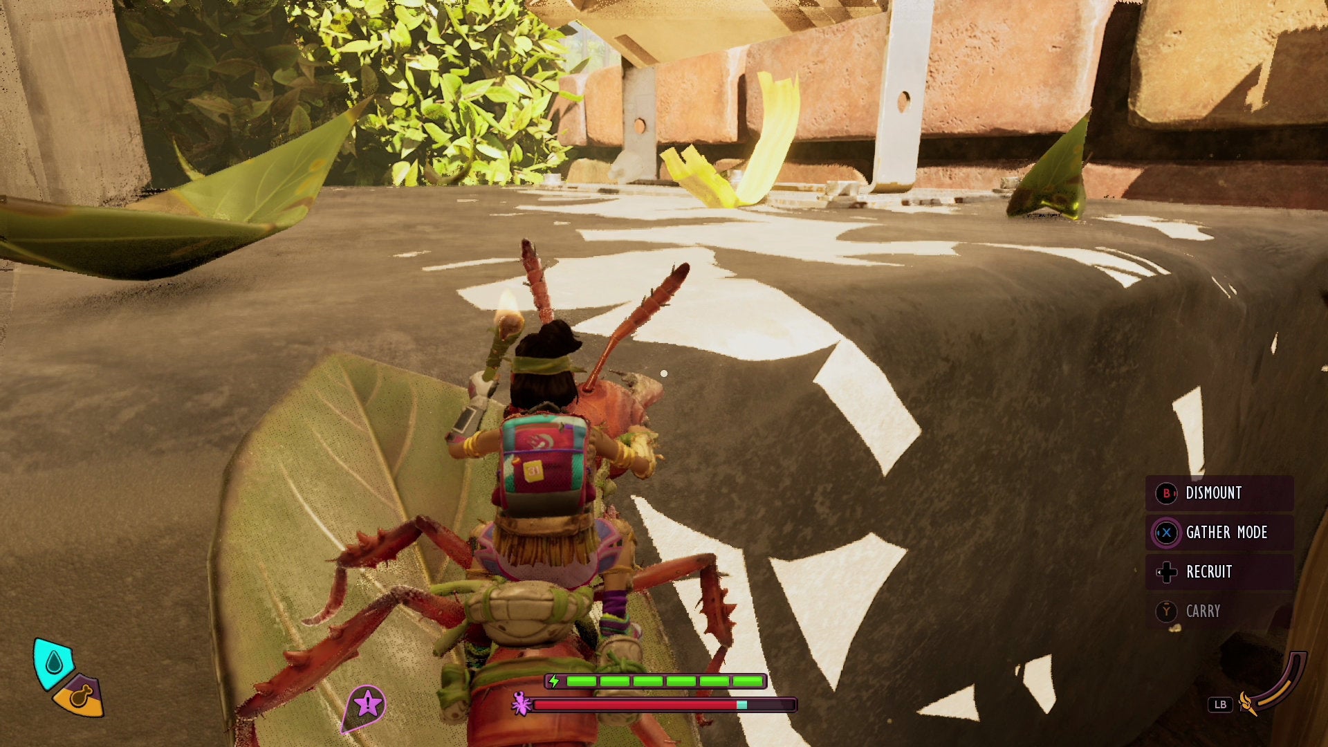 Searching for a Milk Molar in the Statue region of Grounded 2 - 155