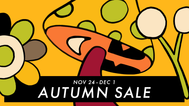 Artwork promoting the Steam Autumn Sale.