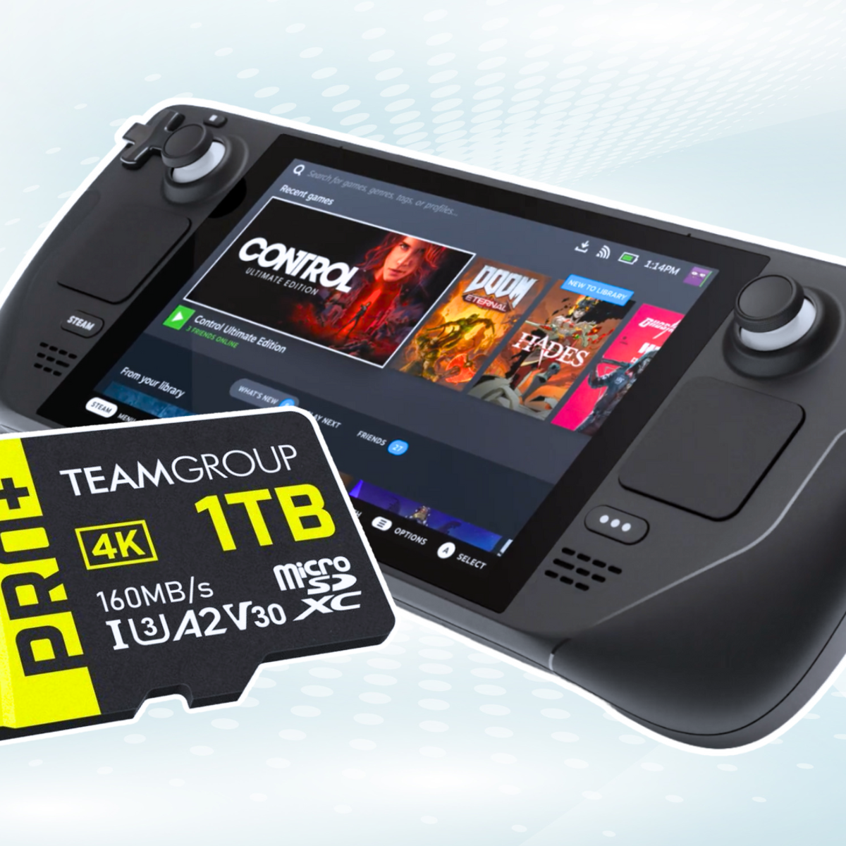 Need more storage for your Steam Deck? This ideal TeamGroup Need more storage for your Steam Deck? This ideal TeamGroup