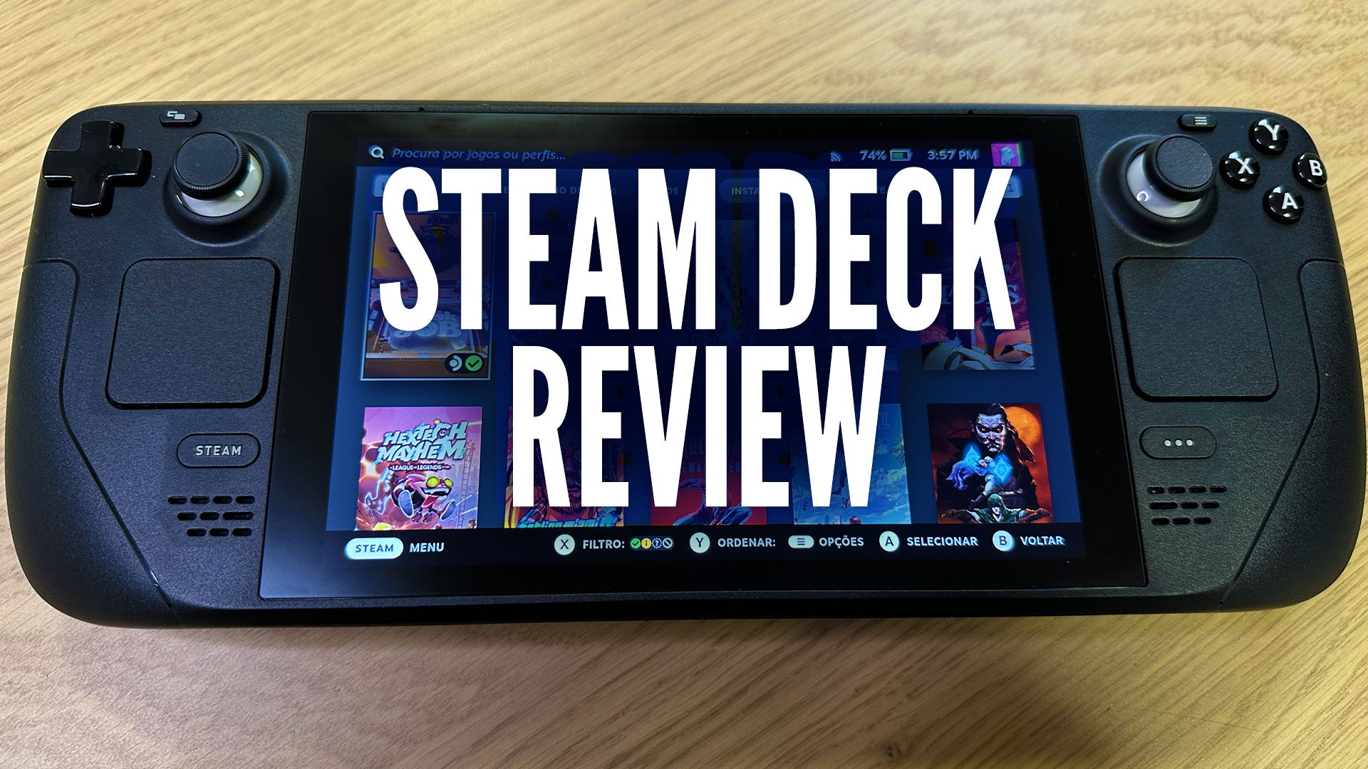 Steam Deck review - A consola portátil de sonho? | Eurogamer.pt