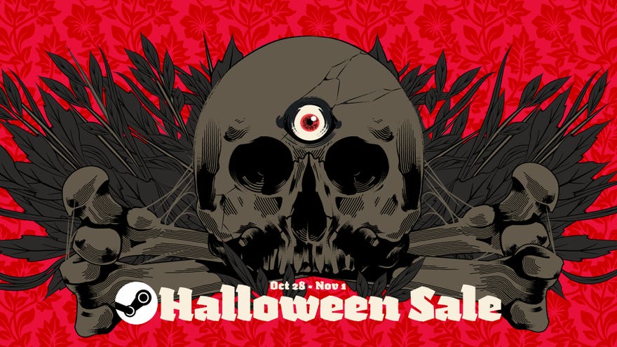 Artwork for the Steam Halloween Sale.