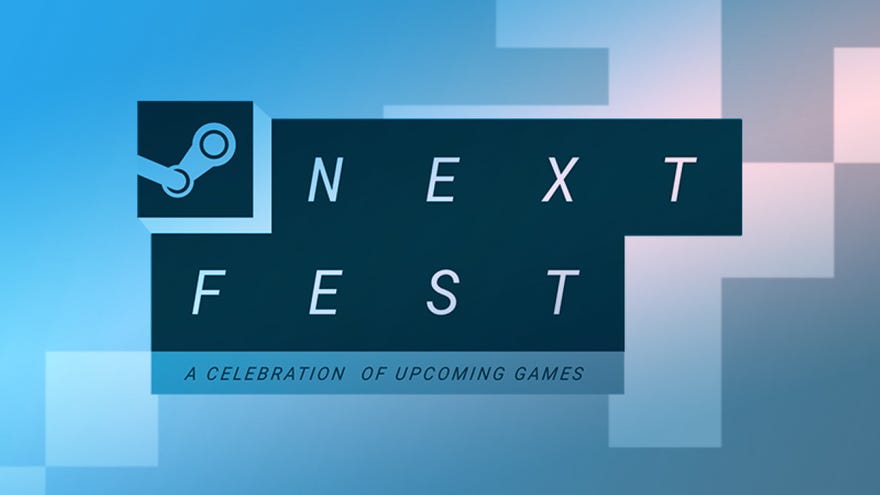The artwork for the February 2022 Steam Next Fest