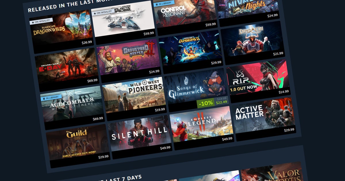 I've got egg on my face because Steam's Personal Calendar feature has apparently been a test this whole time and is only now actually a fully fledged component
