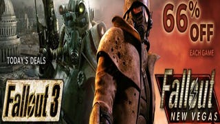 Fallout: New Vegas UE, Fallout 3 GOTY 66% off on Steam