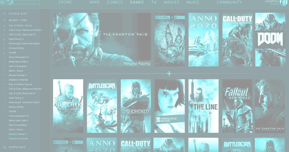 Steam Interface First One Ever Slick new Steam client interface datamined from latest beta update ...