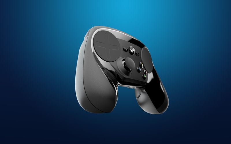 Here's what the final version of Valve's Steam Controller looks like ...