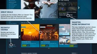 Steam front page overhaul makes it easier than ever to accidentally spend all your rent money on video games
