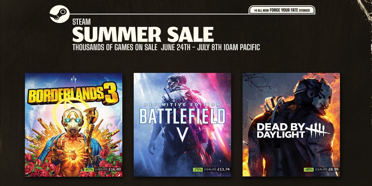 Save 62% on SUMMER SALE on Steam