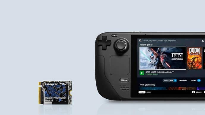integral 2230 nvme ssd and steam deck
