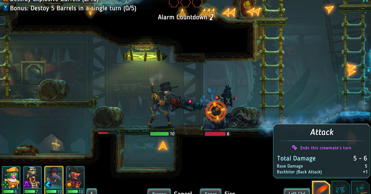 Das neue Jobsystem von SteamWorld Heist 2 bringt einen ganzen Haufen an ...