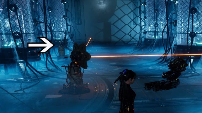 stellar blade altess laser puzzle first reflector location