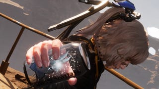 stellar blade eve holding stellar tear in her hand