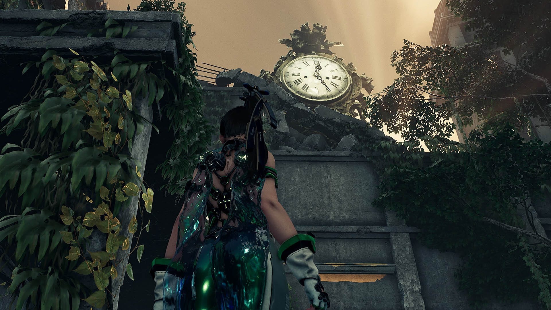 Stellar Blade Clock Tower puzzle solution on Eidos 7