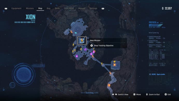 stellar blade eye for eye tooth for tooth quest start xion map location