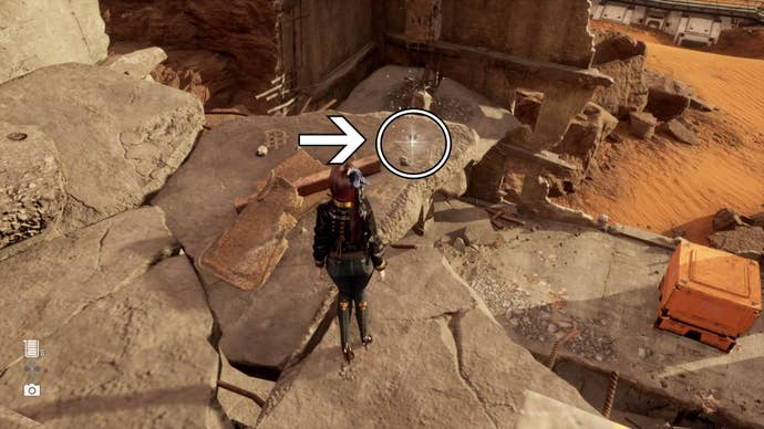 stellar blade great desert crumbling building stellar tear location on top floor