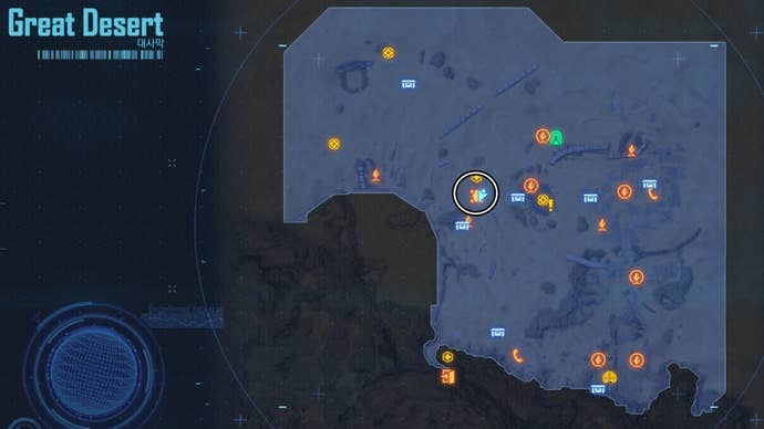 stellar blade great desert emil spawn location on map